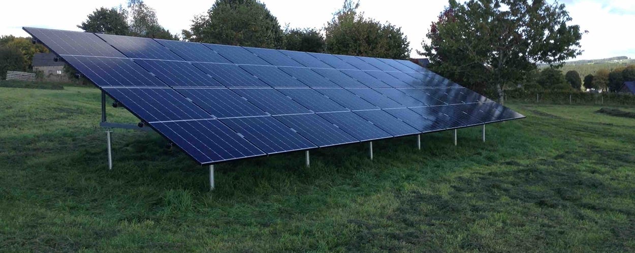 Structure Photovoltaïque au sol
